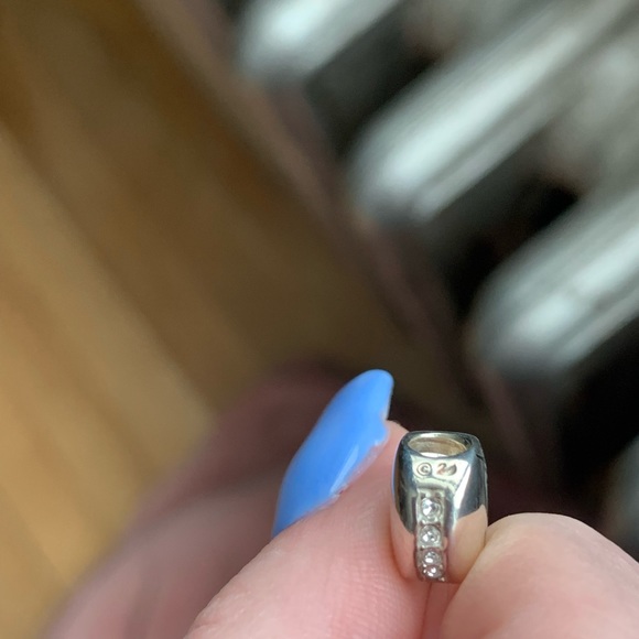 Chamilia and Swarovski sterling silver 925 FRIEND bead charm - Picture 4 of 7